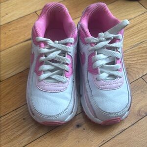 Nike Pink and White Athletic Sneakers